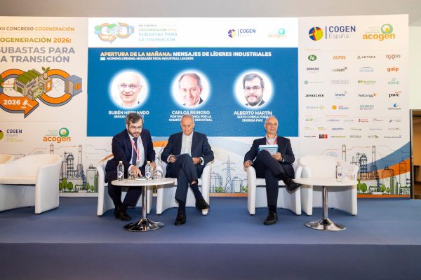 XXII Congreso Anual COGEN 2026 – Recepción e Inauguración