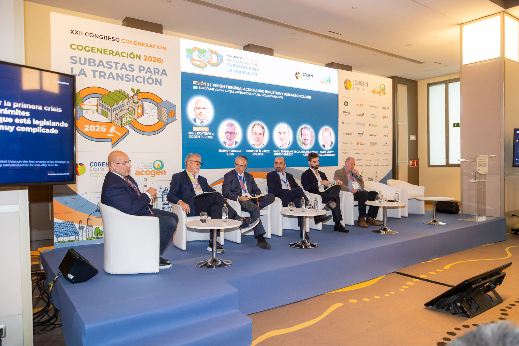 XXII Congreso Anual COGEN 2026 – Sesión 3: Visión Europea